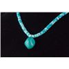 Image 3 : 2 PC Chinese Turquoise Bracelet and Necklace