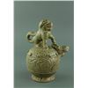 Image 2 : Song Style Longquan Lion Porcelain Inverted Ewer