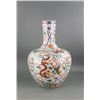 Image 1 : Chinese Large Wucai Porcelain Vase Ming Wanli Mark
