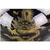 Image 2 : Chinese Black Gilt Porcelain Vase with Qianlong Mk