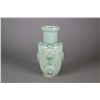 Image 1 : Green Glazed Guan Type Porcelain Vase Xianfeng Mk
