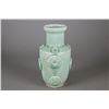 Image 3 : Green Glazed Guan Type Porcelain Vase Xianfeng Mk