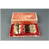 Image 1 : 6 Pieces Chinese Gold Plated Spoon Set