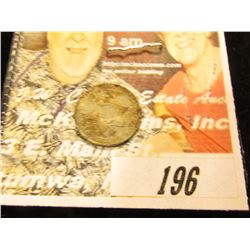 1853 U.S. Three Cent Silver, VF.