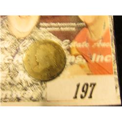 1837 Capped Bust Half Dime, AG.