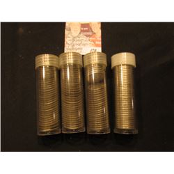 1937 (full roll), 1947, 49, & 50 with various Mint Marks and grades up to EF U.S. Nickels. (Approxim