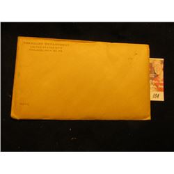 1962 US Proof Set Original as Issued.  Unopened Envelope.