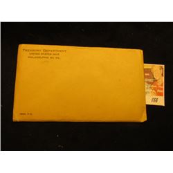 1963 US Proof Set Original as Issued.  Unopened Envelope.
