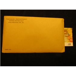 1963 US Proof Set Original as Issued.  Unopened Envelope.