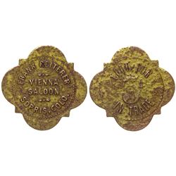 Vienna Saloon Token Sopris Colorado