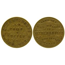 Lee & Reynolds Token Indian Territory