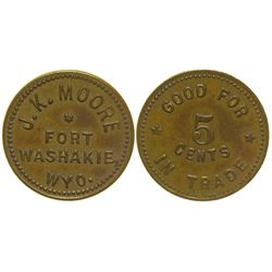 J.K. Moore Token Fort Washakie Wyoming