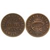 Image 1 : Pictoral Dawson Liquor Token Yukon Territory