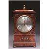 Image 1 : WILLIAM IV BRASS, MOUNTED MAHOGANY CASED BRACKET CLOCK, Waite, Cheltenham, contained in a recta...