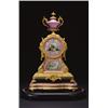 Image 1 : FRENCH GILT BRONZE CASED MANTEL CLOCK, for Manning of Worcester, the, movement fronted by a pin...