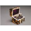 Image 1 : ENGLISH TORTOISESHELL VENEERED AND IVORY, PERFUME BOX, of serpentine-fronted rectangular form f...
