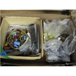 Box Radio resisters etc.