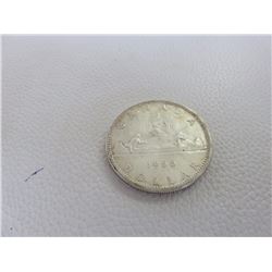 Silver Canoe Coin 1966