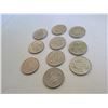 Image 1 : 11 x 50 Cent Coins