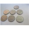 Image 1 : 7 x Non-Silver Canadian Dollar Coins