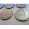 Image 2 : 7 x Non-Silver Canadian Dollar Coins
