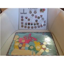 Canada 125 Quarter Sets x2