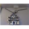 Image 2 : Sterling Silver Inukshuk Necklace