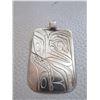 Image 1 : Sterling Silver Native Design Pendant