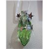Image 2 : Swarovski Crystal Green Decoration