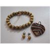Image 1 : Bracelet, Earrings, and Pendant