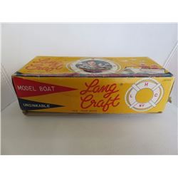 Lang Craft model boat