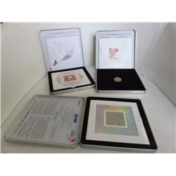 Millennium stamp and coin sets