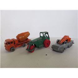 Vintage Lesney construction vehicles