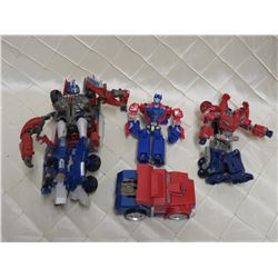 Various Optimus Prime Transformers