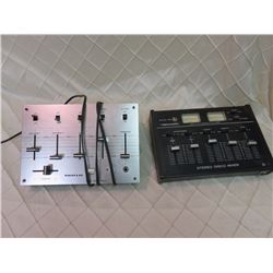 Pair of sound mixers