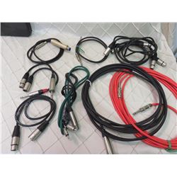 Assorted audio wires