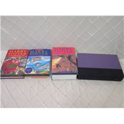 4 Harry Potter Books, Hardcovers
