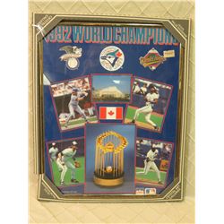 1992 Blue Jays World Series Champs Framed Poster
