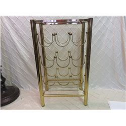 Retro wine rack