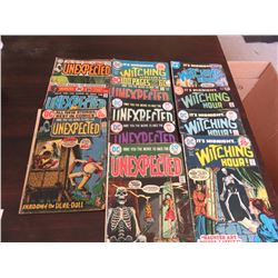dc unexpected and witching hour silver age comics