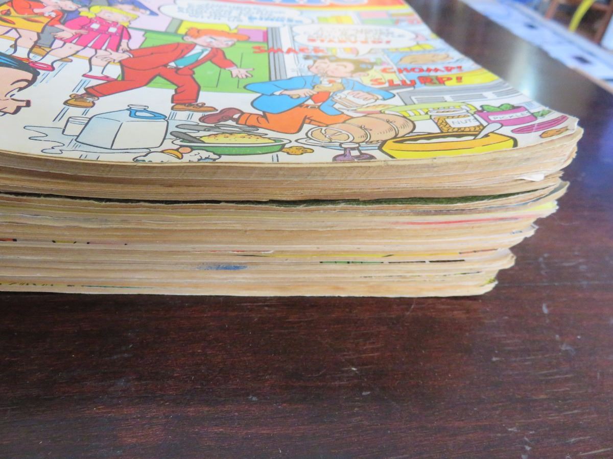 Old Comics Stack stack of old archie comics and jerry lewis