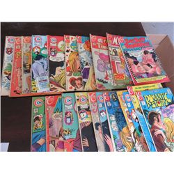 charlton romance comics books 70's