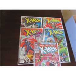 uncany x-men 223,224.225,228,230