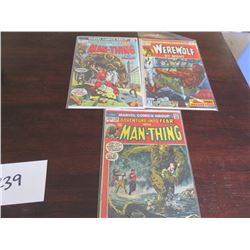 adventure into fear 17,10,  werewolf by night 20