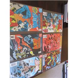 detective comics 538,539, 542-545