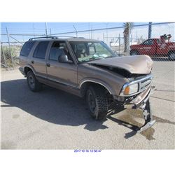 1996 - CHEVROLET BLAZER // PARTS ONLY
