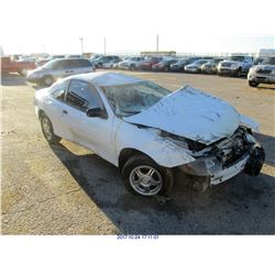 2003 - CHEVROLET CAVALIER // PARTS ONLY