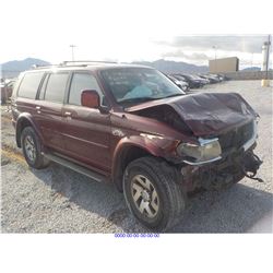 2000 - MITSUBISHI MONTERO SPORT
