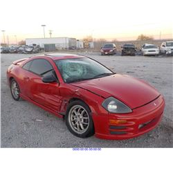 2002 - MITSUBISHI ECLIPSE // SALVAGE TITLE