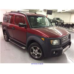 2008 - HONDA ELEMENT // REBUILT SALVAGE